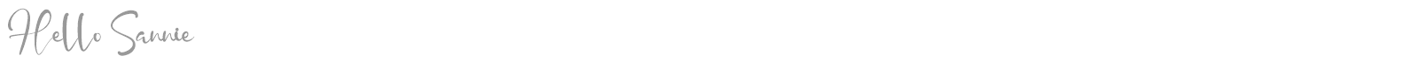 Hello Sannie font preview